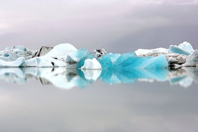 2-Day Blue Ice Cave, Glacier Lagoon and South Coast - Small Group - The blue ice cave expedition at Vatnajökull