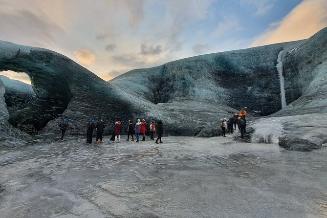 2-Day Blue Ice Cave, Glacier Lagoon and South Coast - Small Group - Day one: waterfalls, volcanic coast, and Reynisfjara