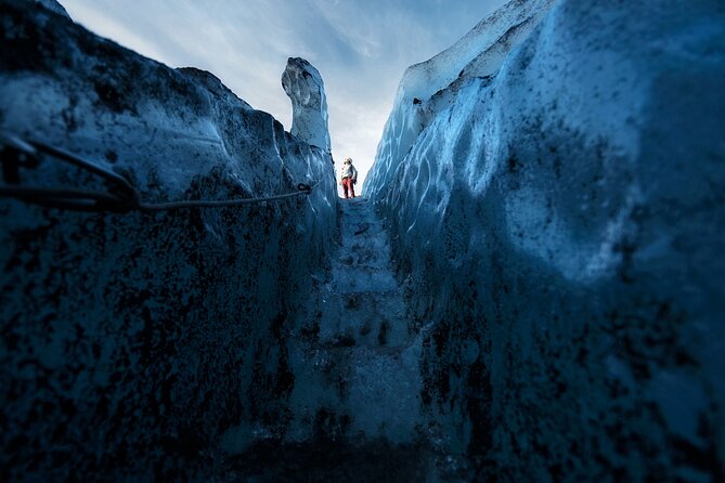 2-Day Ice Cave & South Coast: Glacier Hike and Glacier Lagoon - Seljalandsfoss and Skógafoss set the scene