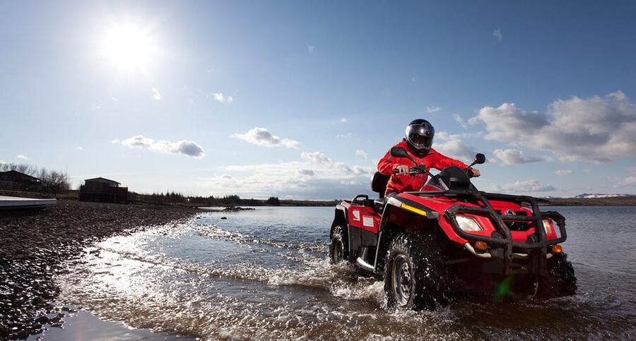 3-Hour Volcanic Springs ATV Adventure From Reykjavik - Lava fields and the Blue Mountains