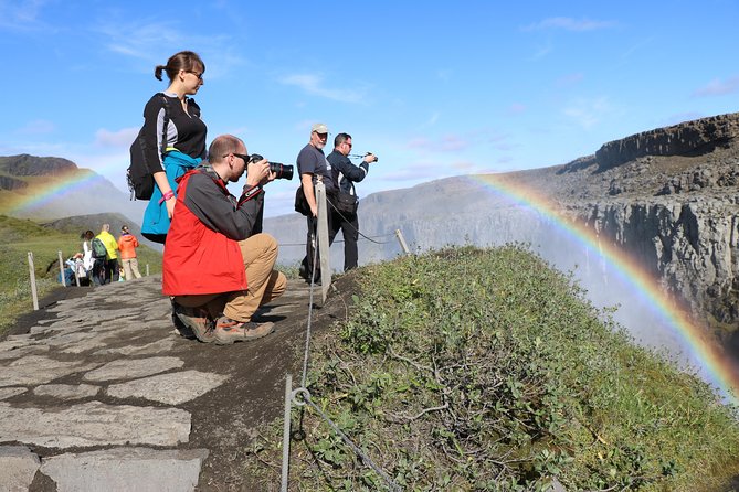 Akureyri North Iceland Waterfalls and Nature Baths Small Group Tour - Dimmuborgir and the black lava formations