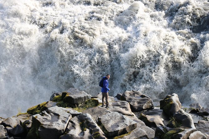 Akureyri North Iceland Waterfalls and Nature Baths Small Group Tour - Selfoss and Dettifoss, two very different waterfalls