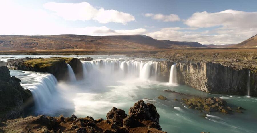 Akureyri Port: Goðafoss and Akureyri Botanical Garden Tour - The Eyjafjörður drive sets the scene