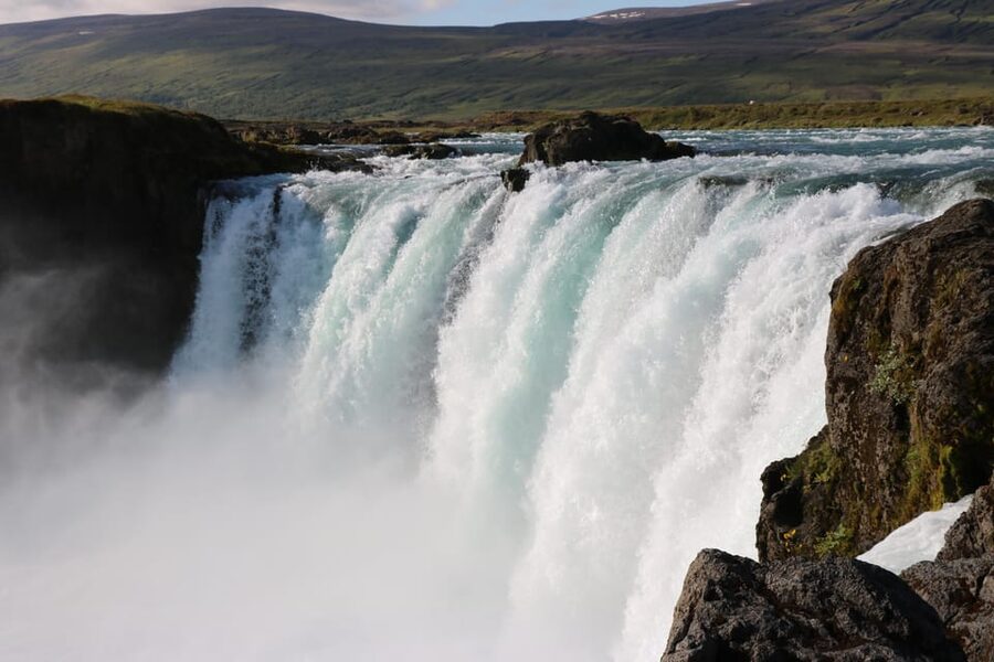 Akureyri Port: Goðafoss and the Forest Lagoon Tour - Along Eyjafjörður toward Goðafoss