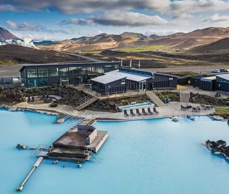 Akureyri Port: Myvatn Nature Baths & Godafoss Waterfall Tour - Goðafoss, the waterfall with a political story