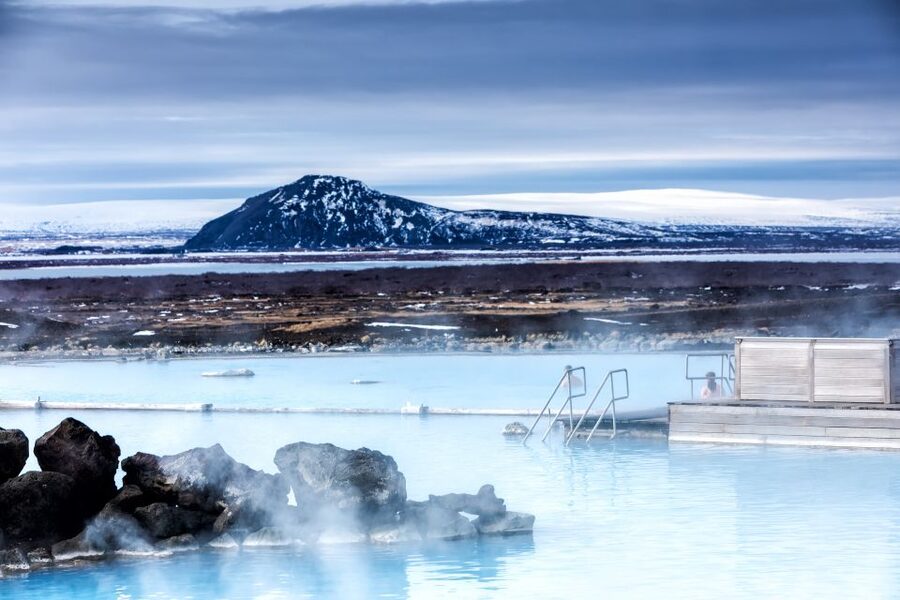 Akureyri Port: Myvatn Nature Baths & Godafoss Waterfall Tour - Skútustaðagígar and the odd side of Lake Mývatn