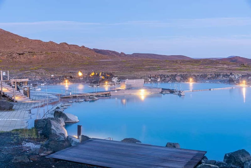 Akureyri Port: Myvatn Nature Baths & Godafoss Waterfall Tour - The bus ride, lunch, and timing