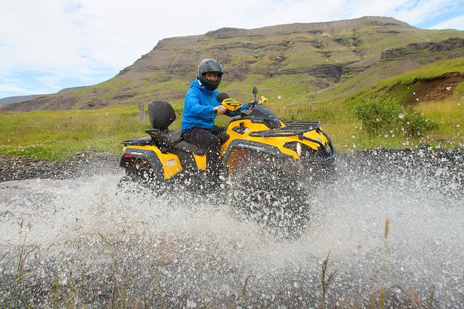 ATV & Helicopter Adventure Tour from Reykjavik - Getting suited up for the one-hour ATV ride
