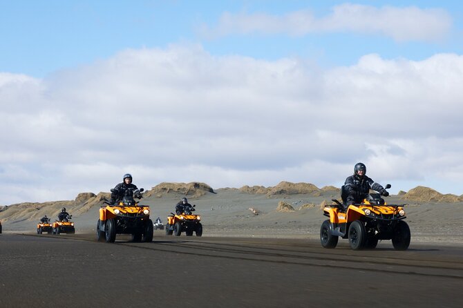Black Beach ATV - QUAD Tour - The approach through trails and countryside