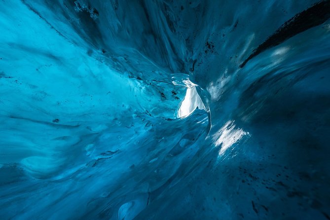 Blue Ice Cave Adventure - Inside a cave chosen on the day