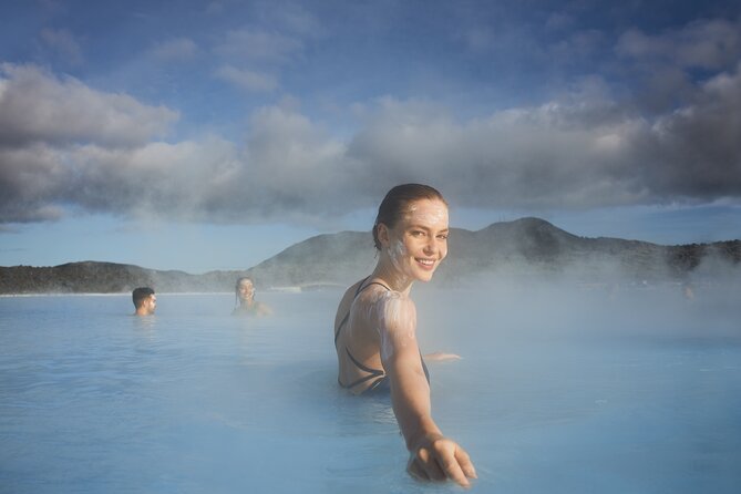 Blue Lagoon Admission Including Return Transfers from Reykjavik - Changing rooms, showers, and the first plunge