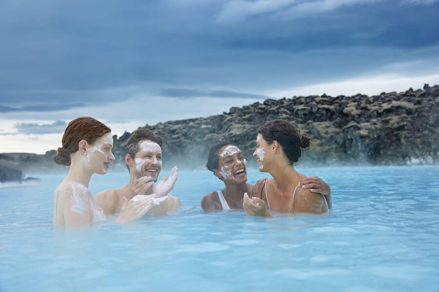 Blue Lagoon: Premium Admission with Drinks and Face Masks - The Mask Bar and Massage Waterfall
