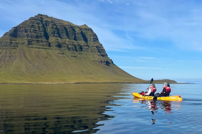 Classic Kayaking Adventure by Mt. Kirkjufell - Key points at Kirkjufell
