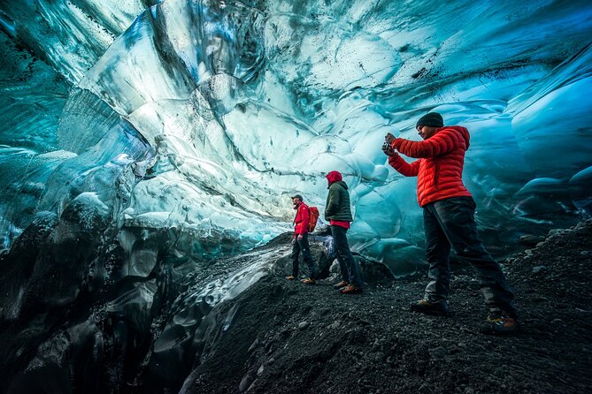 Crystal Treasures of Vatnajökull: Ice Cave Adventure - From Skaftafell Base Camp to the glacier