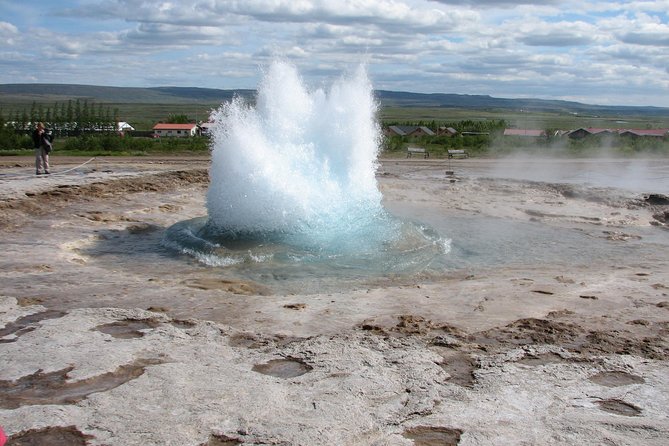 Day Trip to the Golden Circle and Blue Lagoon from Reykjavik - Kerið crater adds color and a separate entrance fee