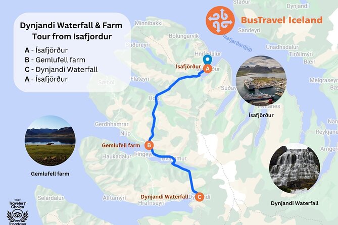 Dynjandi Waterfall & Iceland Farm Visit Tour - Getting close to Dynjandi’s falling water