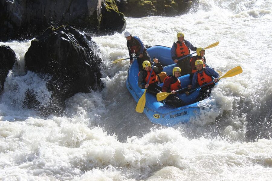 East Glacial River Extreme Rafting - Starting at Bakkaflöt in Varmahlíð