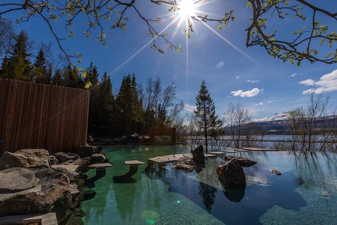 Forest Lagoon and Northern Lights Guided Night Tour - Two hours at Forest Lagoon above Eyjafjörður