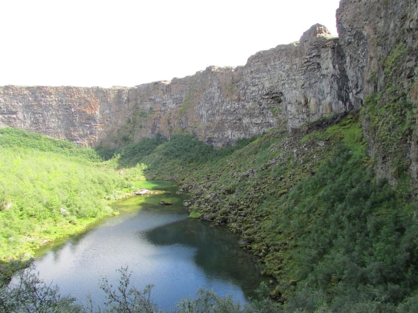 From Akureyri: Diamond Circle Tour with Waterfalls - Godafoss, where the route starts with water and legend