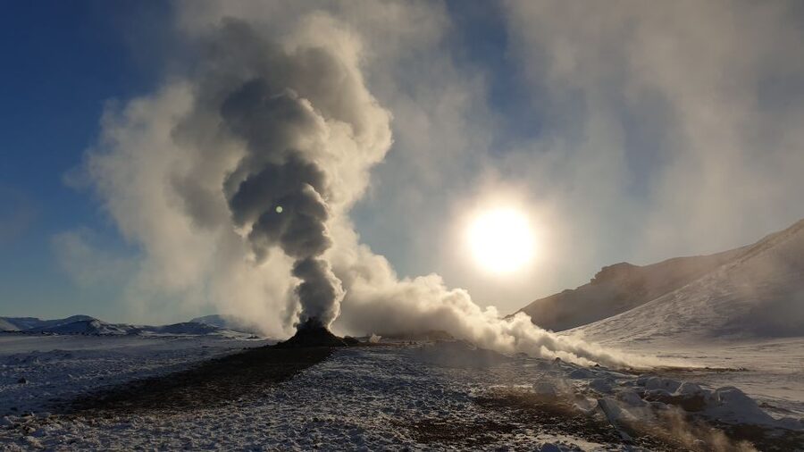 From Akureyri: Godafoss and Lake Myvatn - Skútustaðagígar and the pseudo craters