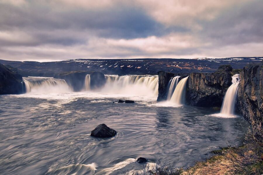 From Akureyri: Godafoss Waterfall Guided Trip with Transfers - Leaving Akureyri by air-conditioned vehicle
