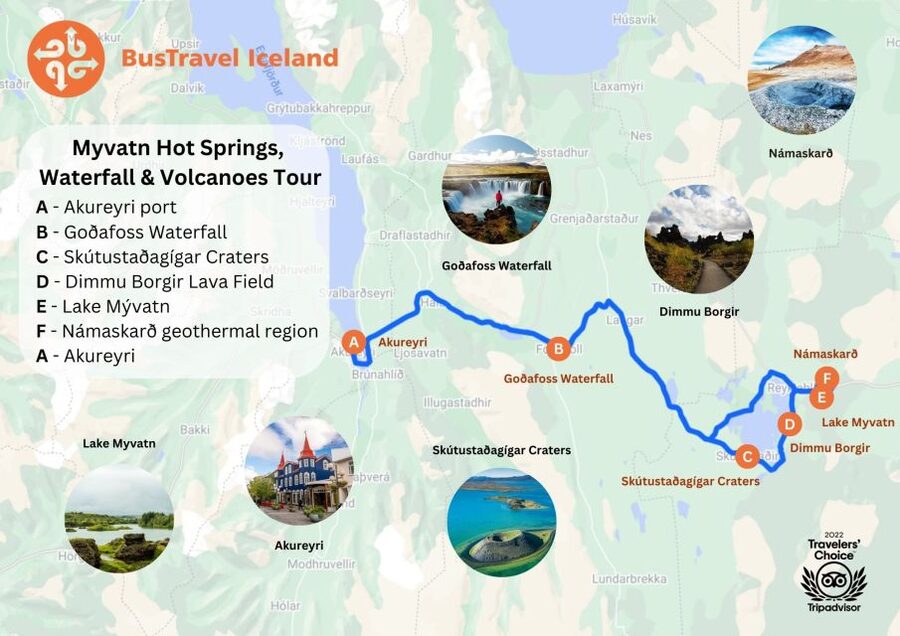 From Akureyri: Myvatn Lake, Craters, & Waterfall Tour - Key points to know before booking