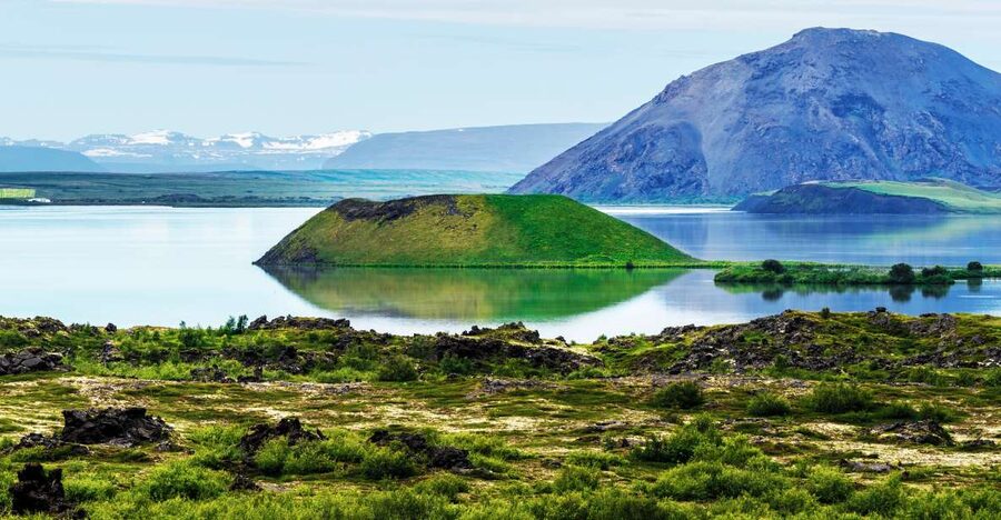 From Akureyri: Myvatn Lake, Craters, & Waterfall Tour - Goðafoss: a powerful first stop