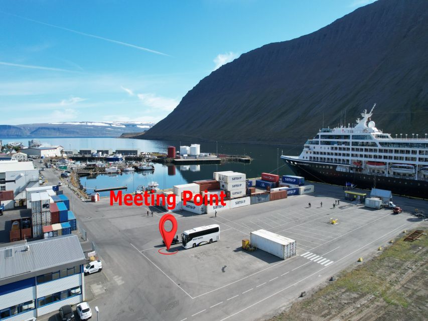 From Isafjordur: Dynjandi Waterfall Guided Day Trip by Bus - Leaving Isafjordur from the cruise dock