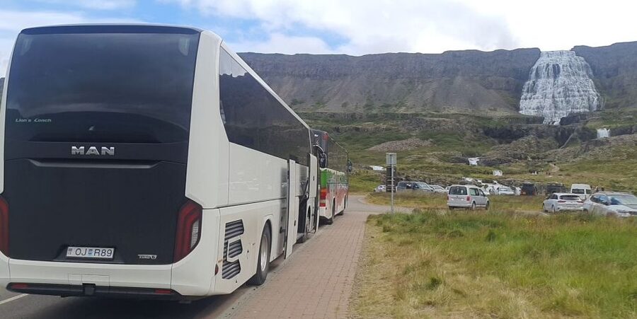 From Isafjordur: Dynjandi Waterfall Guided Day Trip by Bus - The drive through the Westfjords