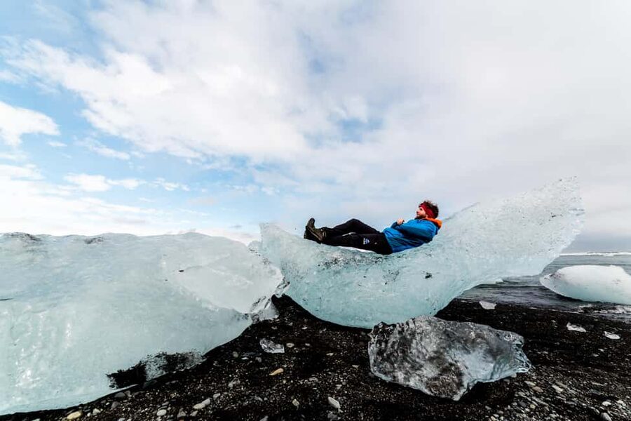 From Reykjavík: 2-Day South Coast Adventure - Reynisfjara combines black sand, sea stacks, and basalt columns