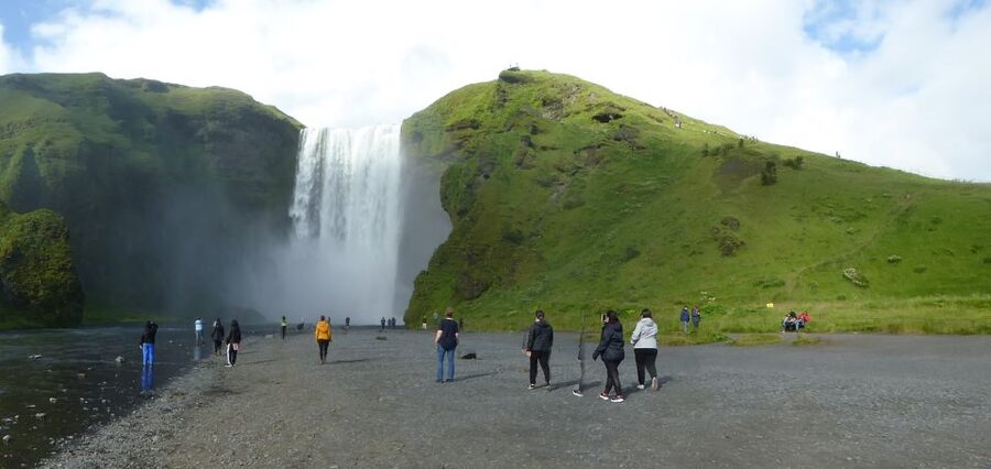 From Reykjavik: Explore the Waterfalls of the South Coast - Gluggafoss, a short drive from the first stop