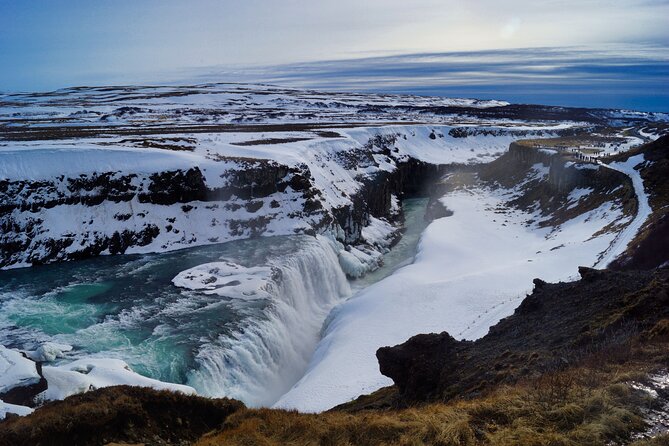 From Reykjavik: Full Day Private Golden Circle Tour in Iceland - Gullfoss: Iceland’s great two-tier waterfall