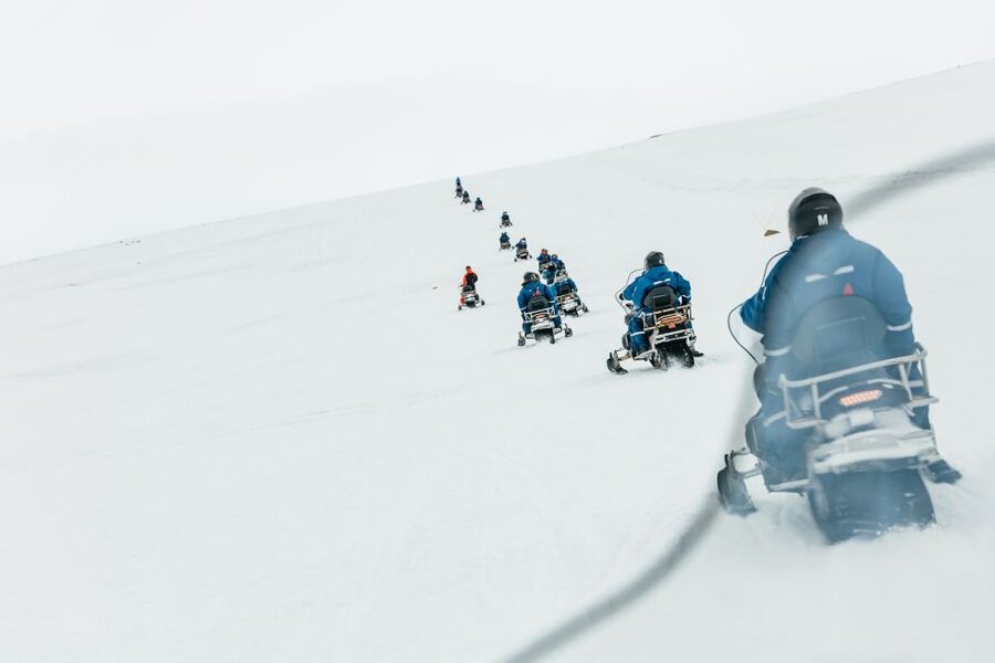 From Reykjavik: Golden Circle and Glacier Snowmobile Tour - Riding the super truck into Langjökull’s highlands