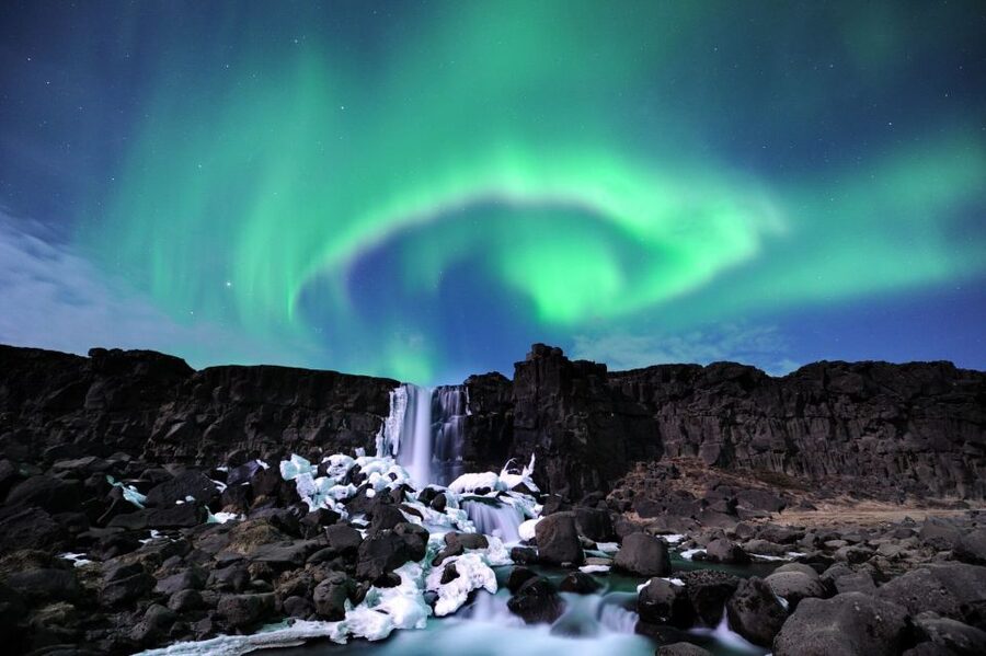 From Reykjavik: Golden Circle and Northern Lights Combo - Geysir and Strokkur: expect one active geyser