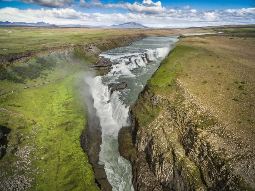 From Reykjavik: Golden Circle and Secret Lagoon Day Tour - Faxi offers a quieter waterfall moment