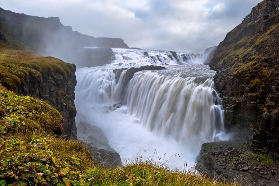 From Reykjavik: Golden Circle and Secret Lagoon Day Trip - Gullfoss brings the biggest sound of the day