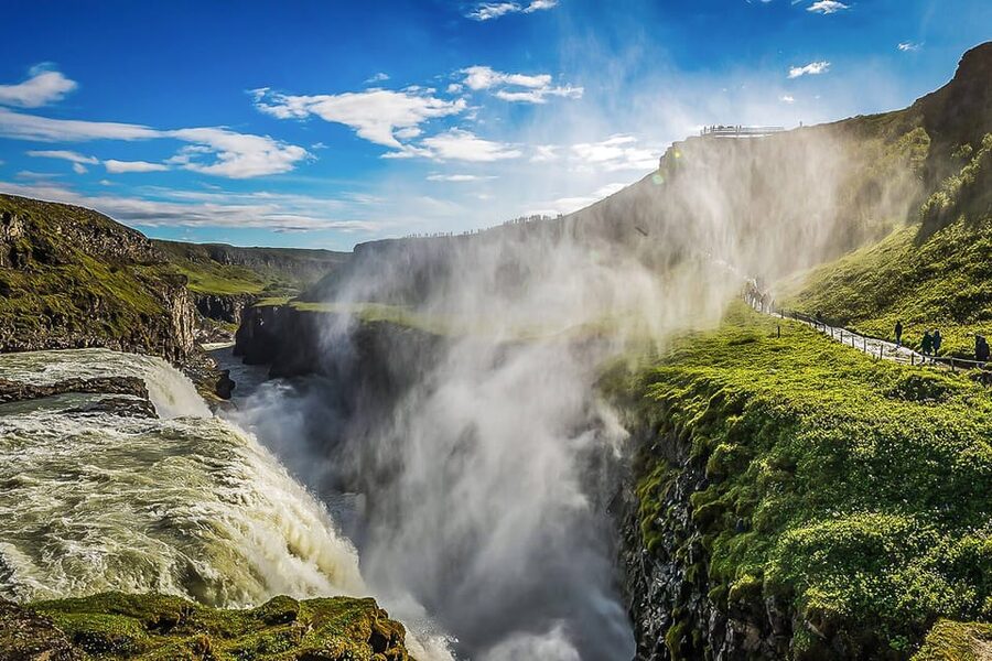 From Reykjavik: Golden Circle Full-Day Tour - Gullfoss, a waterfall with real force