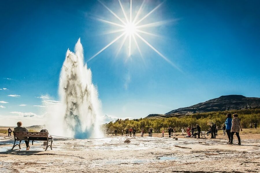 From Reykjavik: Golden Circle, Kerid, & Secret Lagoon Tour - Geysir and Strokkur: geothermal action on a clock
