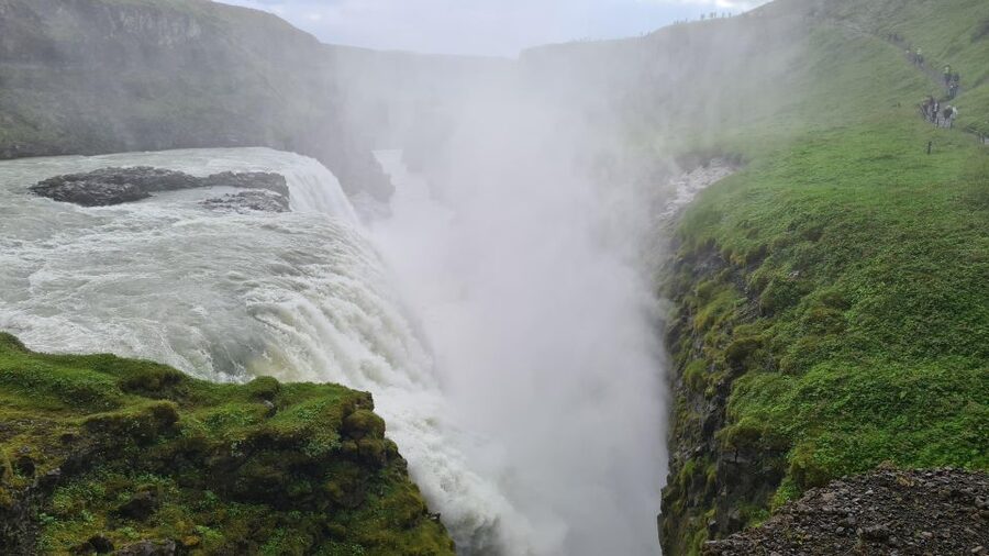 From Reykjavík: Golden Circle Route & Hvammsvik Hot Spring - Gullfoss delivers the day’s biggest rush of water
