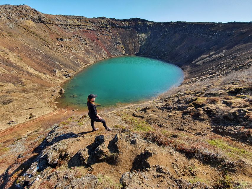 From Reykjavík: Golden Circle Route & Hvammsvik Hot Spring - Haukadalur puts Strokkur on center stage