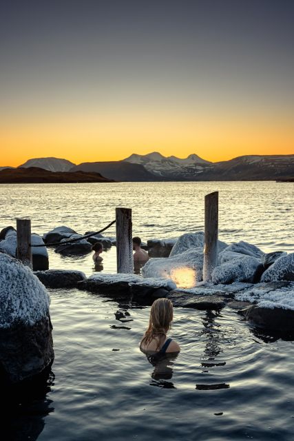 From Reykjavik: Hvammsvík Hot Spring with Transportation - Arriving at the pools by the sea