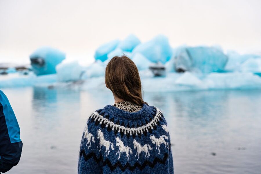 From Reykjavik: Jökulsárlón Glacier Lagoon and Diamond Beach - Diamond Beach puts the ice on black sand