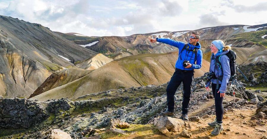 From Reykjavík: Landmannalaugar Day Hike - Laugahraun and Vondugil Canyon