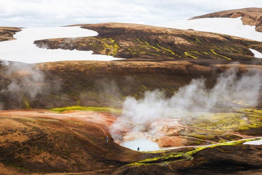 From Reykjavík: Landmannalaugar Day Hike - The hot spring is a fine finish