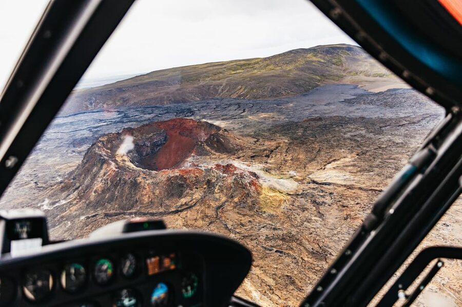 From Reykjavik: New Volcanic Area Helicopter Tour - Litli Hrutur and the newest volcanic scars