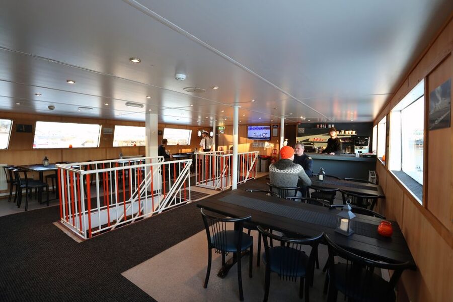 From Reykjavik: New Years Fireworks by Boat - Three observation decks and the best viewing spots