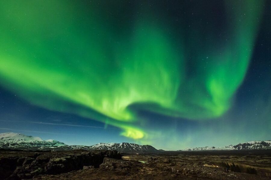 From Reykjavík: Northern Lights Super Jeep Tour - What the aurora may look like