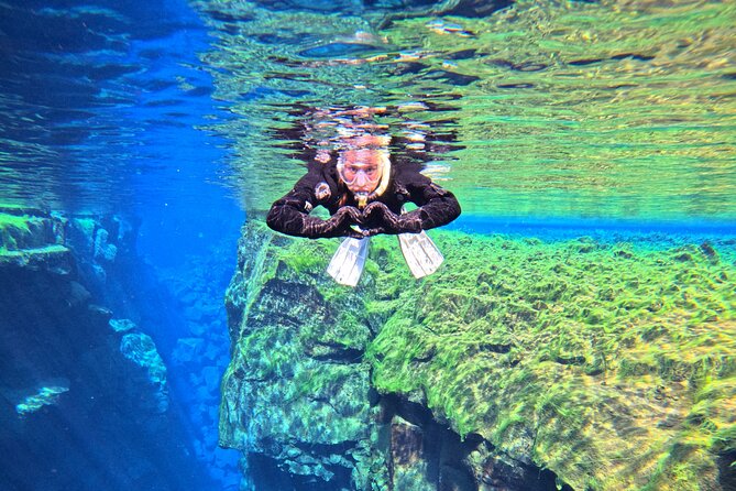 From Reykjavik- Silfra Snorkeling transfer included - The underwater photos are more useful than a souvenir snapshot