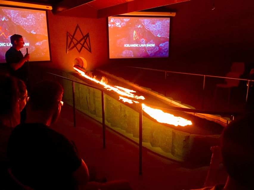 From Reykjavík: Vík Lava Show & South Coast Waterfalls Tour - Inside the one-hour Lava Show