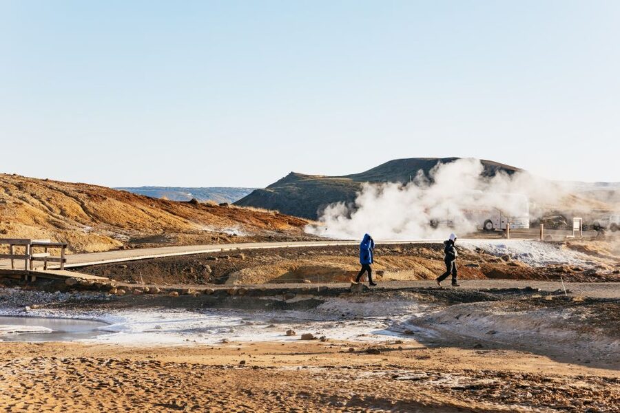 From Reykjavík: Volcanoes and Blue Lagoon Day Trip - Blue Lagoon: two and a half hours to thaw out